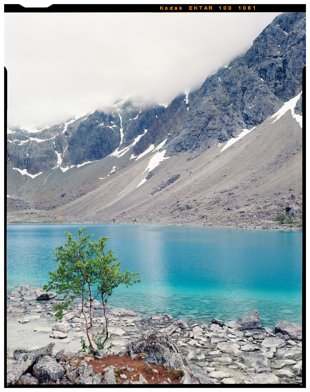 Blåvatnet in the Lyngen Alps, Troms, Norway (2019)